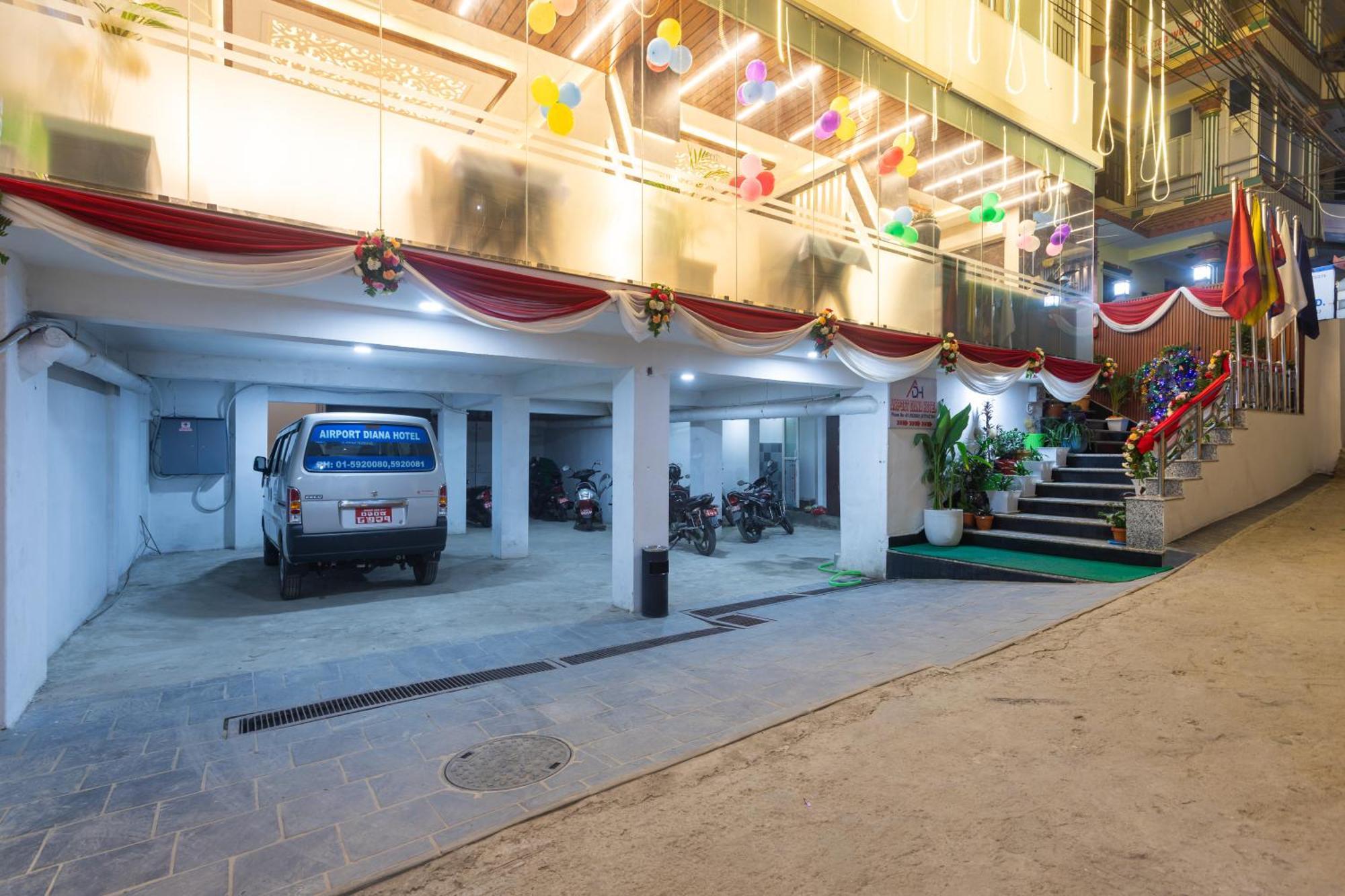 Airport Diana Hotel كاتماندو المظهر الخارجي الصورة